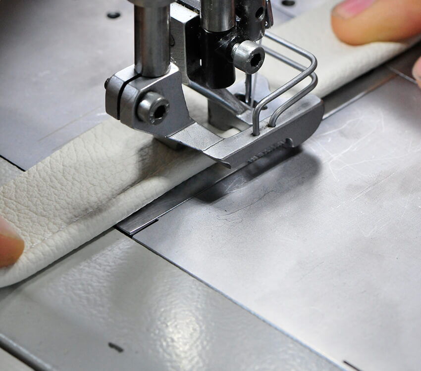 Autosattlerei Freier Flugzeuginnenausstattung Detail